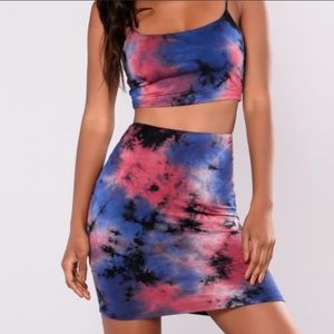 ✨✨FASHION NOVA✨✨ Tye Dye Set